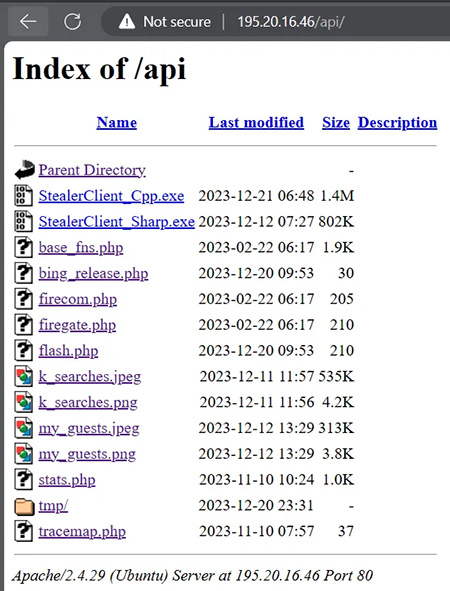 Initial HTTP requests of PrivateLoader malware