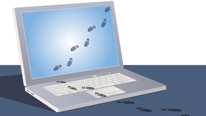 Mapping digital footprint