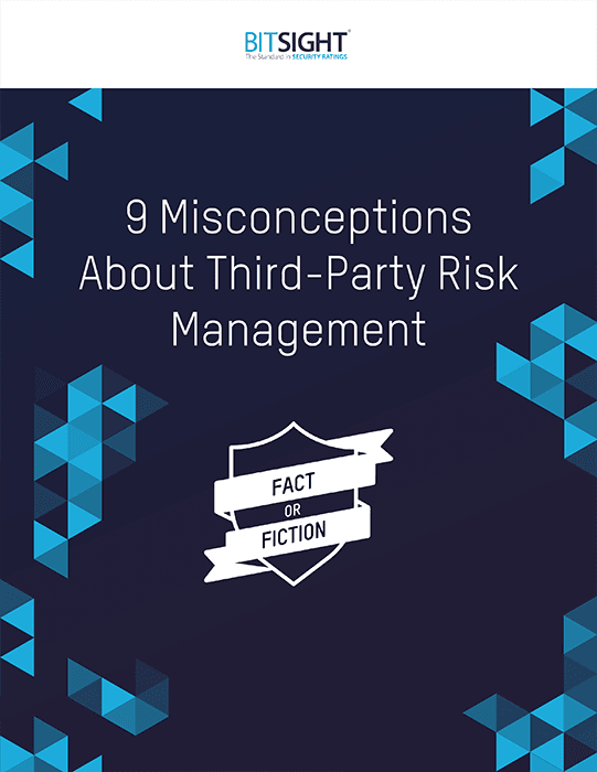 9 Misconceptions About Third Party Risk Management Ebook Cover