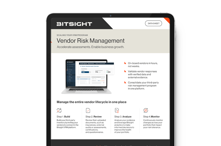 Bitsight Vendor Risk Management