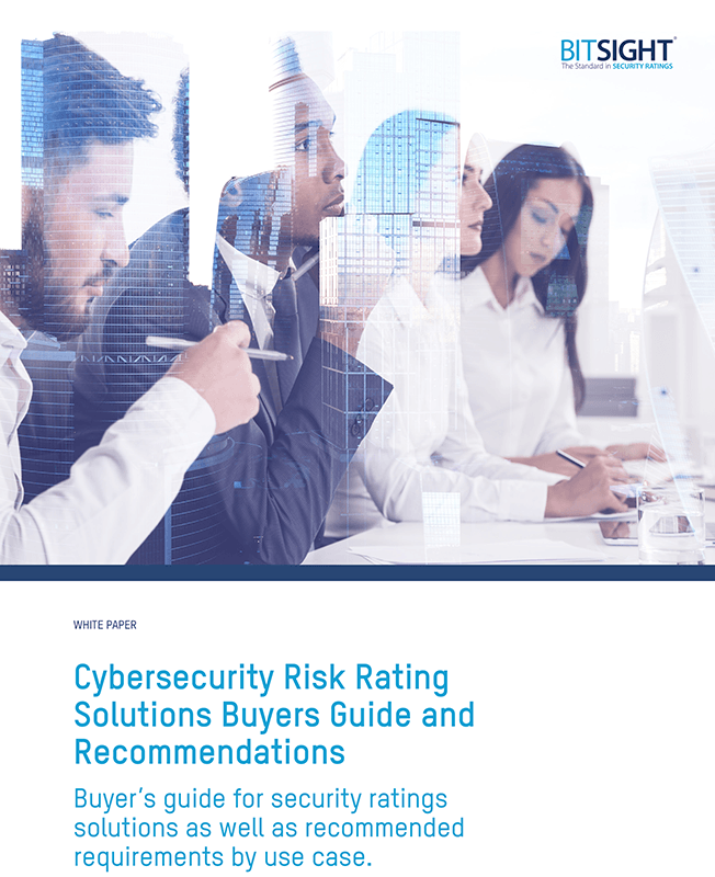 Cybersecurity Risk Rating Solutions Buyers Guide and Recommendations