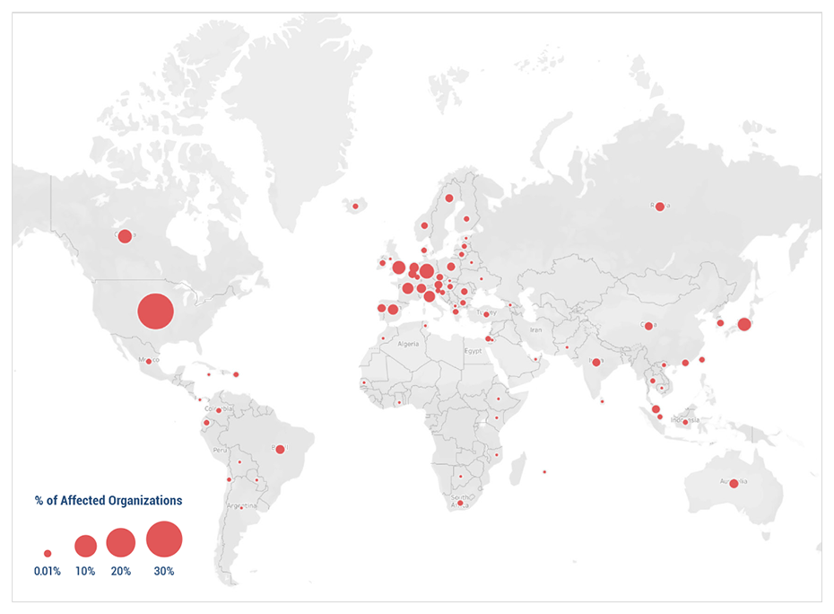 Geographic scope of OpenSSL Map