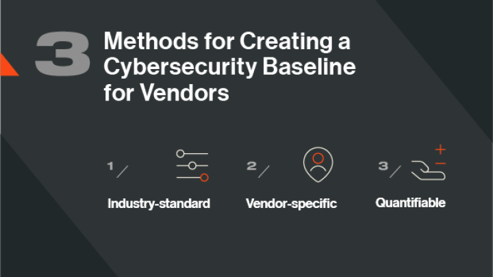 3 Methods for Creating a Cybersecurity Baseline for Vendors