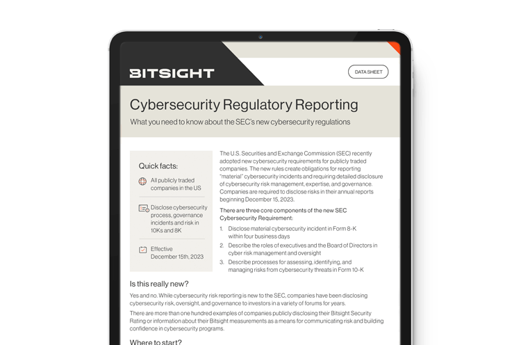 SEC datasheet PDF open on an ipad screen