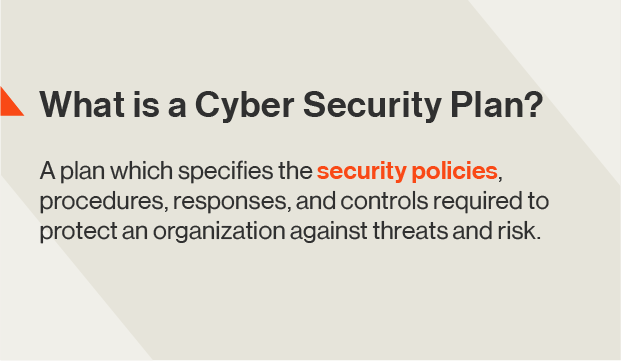 What is a Cyber Security Plan?