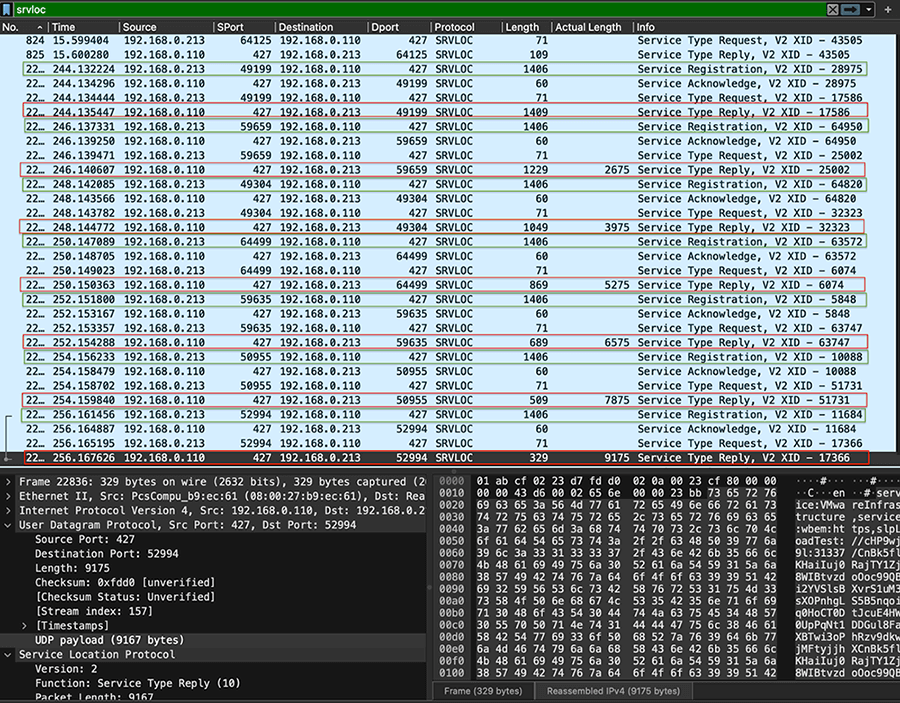 wireshark log CVE-2023-29552 complete communication capture