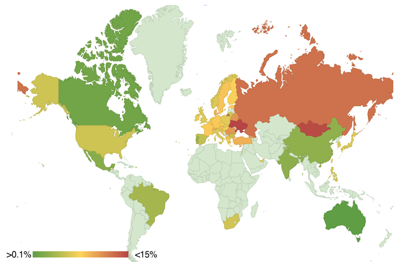 smaller world map ukraine