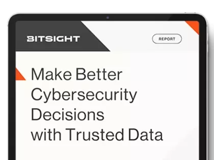 Make Better Cybersecurity decisions with Trusted Data