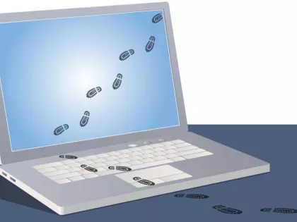 Mapping digital footprint