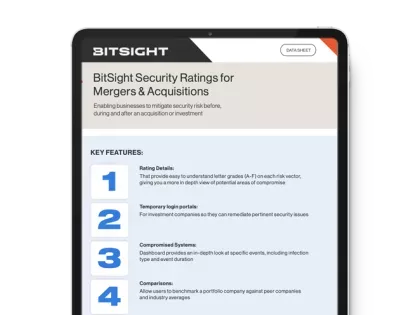 mergers and acquisitions datasheet