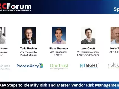 On-Demand: Key Steps to Identify Risk & Master Vendor Risk Management